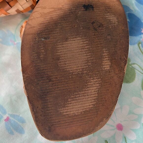 Madewell Lianne Slides Tri Color Heeled - Picture 12 of 12